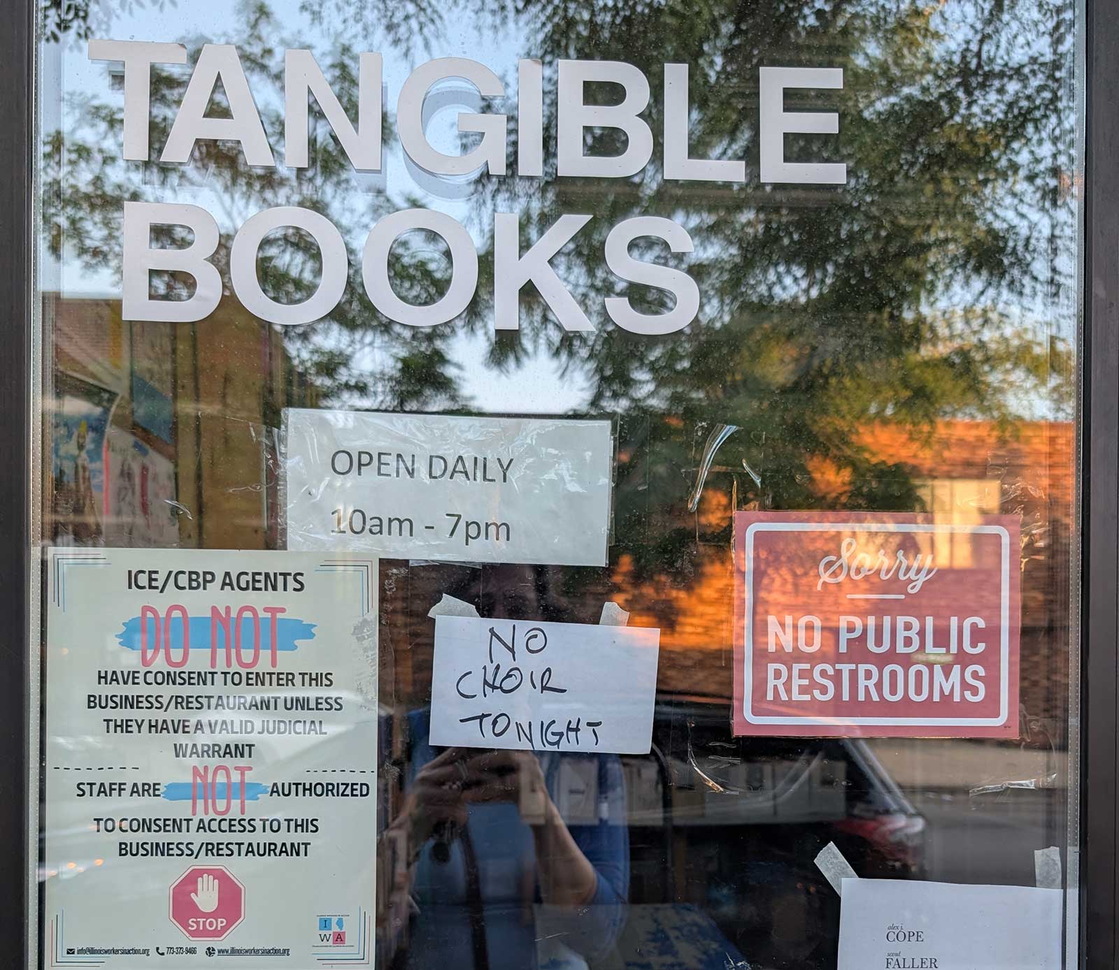 Tangible Books storefront